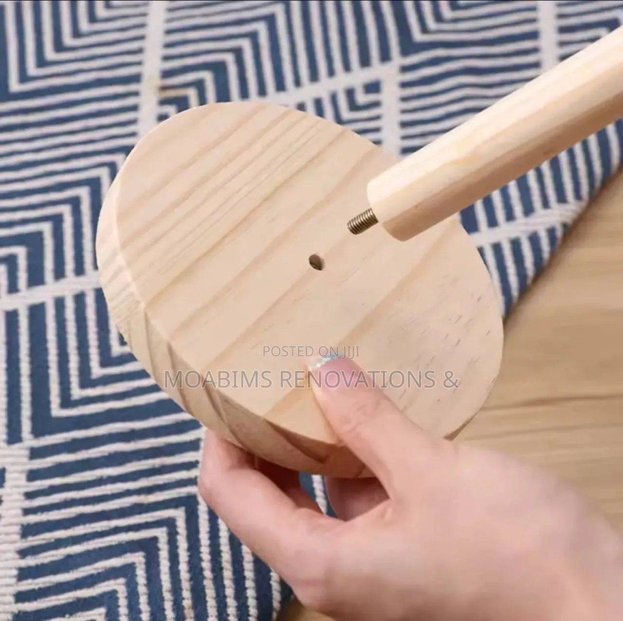 Wooden Tissue Holder