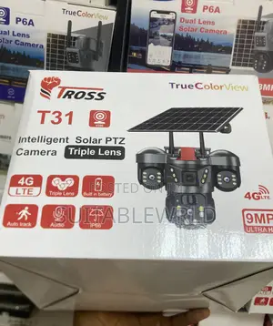 3lens 4g Solar Camera