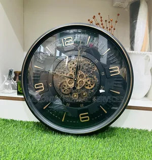 Luxury Vintage Gear Wall Clock
