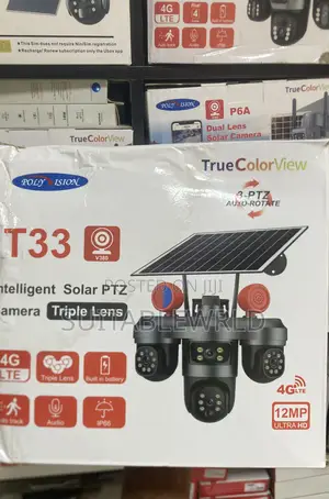 T33 All PTZ 4g Solar Camera