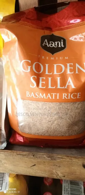 Aani Golden Sella 5kg Basmati Rice