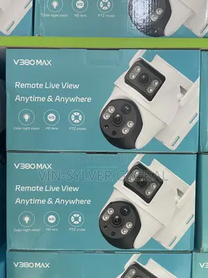 Dual View Auto Tracking V380max 4g CCTV Camera Ultra Hd