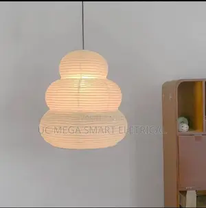 Japanese Design Akari Noguchi Yong Table Lamp White Rice Paper