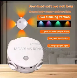 New Four Head Sensor Light