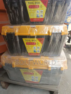 Plastic Empty Tools Box