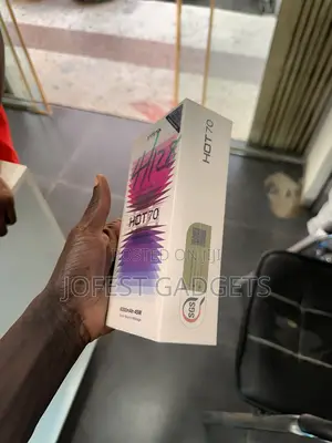New Infinix Hot 70 128 GB Black