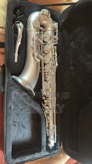 A Silver Tenor Saxophone