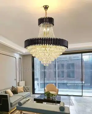 Elara Modern Luxury Crystal Pendent Lamp Led Fashion Simple Living Roo