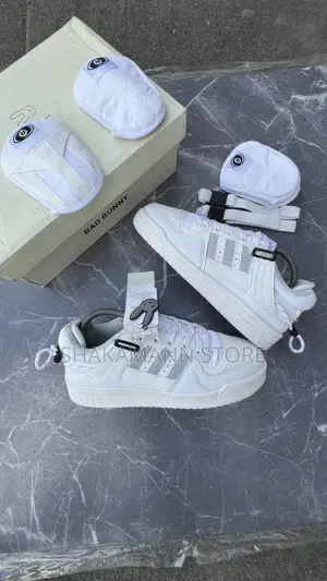 Original Bad Bunny Adidas Triple White