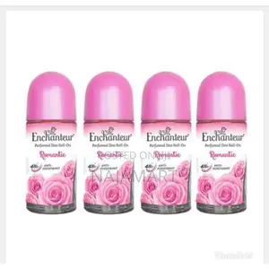 Enchanteur 4piecesromantic Roll-on Deodorant - 50ml Each