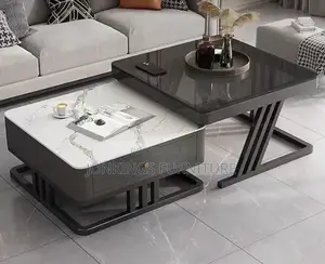Modern Luxury Center Table With Storage Drawer