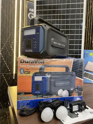 Duravolt 200watts Solar Generator Comes With 50watts Panel and 2bulbs