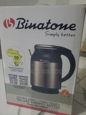 Binatone Electric Kettle - Deluxe Thermo