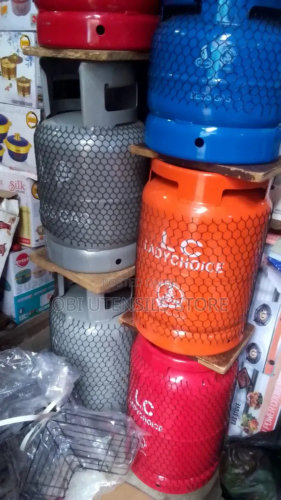 Gas Cylinders Bottles Only