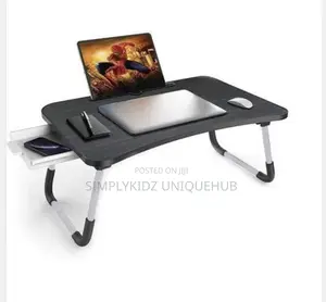 Foldable Laptop Bed Table With Drawer