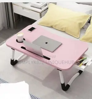 Foldable Laptop Bed Table With Drawer