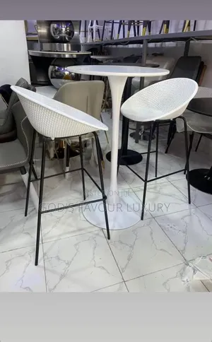 Modern Bar Stool and Table.