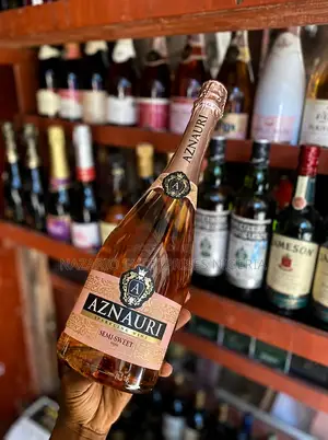 Aznauri Sparkling Rose Wine by 12 Bottles