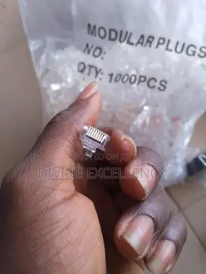 Rj45 Connector Pass Through Cat6 50pcs