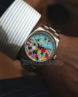Quality Rolex Oyster Perpetual "Celebration" Dial, Multicolored Bubble