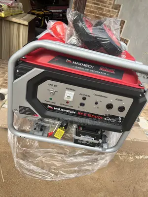 Maxmech Petrol Generator. 12kva Copper Coil