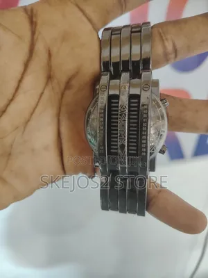 Binary Matrix Blue Led Digital Watch