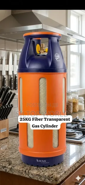 25kg Transparent Fiber Gas Cylinder