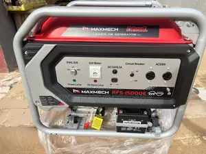 Maxmech 12kva Petrol Engine Generator. Pure Copper With Key Starter