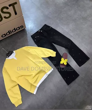 Sweat Top, Jeans and Hermes Pam ( Combo Series)