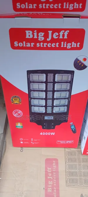 Big Jeff 4000w Solar Street Light