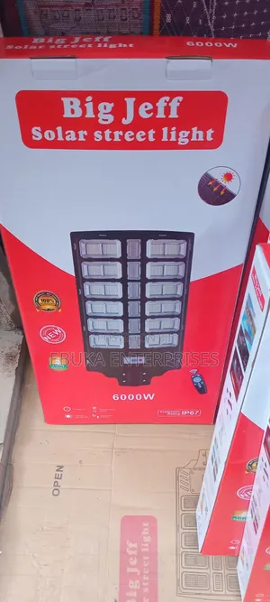 Big Jeff 6000w Solar Street Light