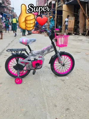 Beautiful Size12pink Bicycle 3-6 Years