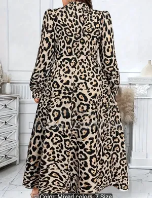 Mid - Year Promo: Brand New Elegant Animal Skin Print Dress. Size XXL