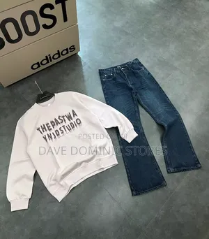 Sweat Top And Jeans