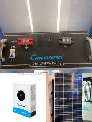 2.5kwh Lithium Battery + 4kva Inverter + Solar Panel Combo Available