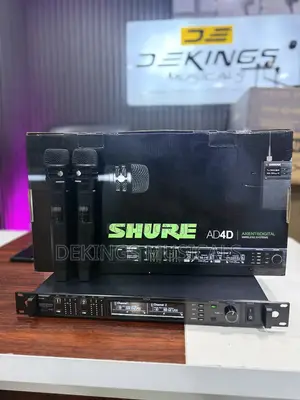Professionals Shure Microphone Ad4d Wireless Mic 2channels