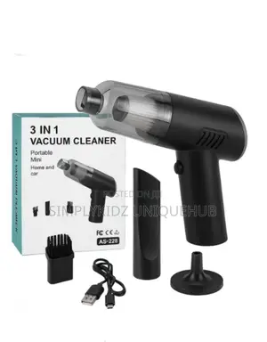 3-in-1 Vacuum Cleaner for Car and Home