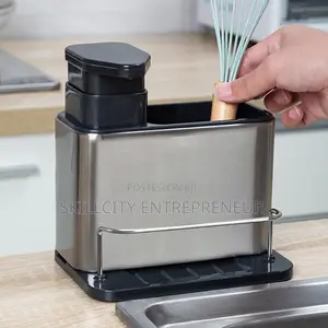 Stainless Steel Cutleries and Soap Dispenser