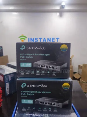 Tplink Omada 6 Port Gigabit Easy Managed Poe+ Switch