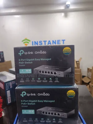 Tplink Omada 6 Port Gigabit Easy Managed Poe+ Switch