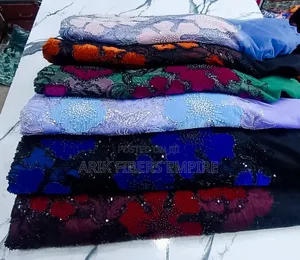 Premium Velvet Embroidered Beaded