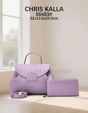 Chriskalla 2in1 Stock Leather Hand Bags