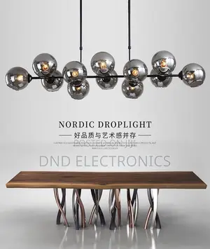 Nordic Drop Dinning Chandelier by 12glass