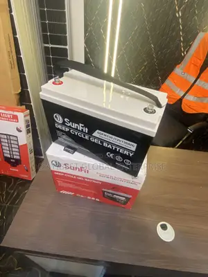 Sunfit 6gfm130 Deep Cycle Gel Battery With a 12v 130ah Capacity.