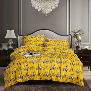 Luxury Bedsheet Pillowcases Duvet Set 6x7
