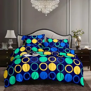 Spic Trends Designed Bedsheet With Duvet Set and Pillowcases 6x6