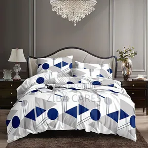 Classic Bedsheet With Pillowcases and Duvet Set 4x6