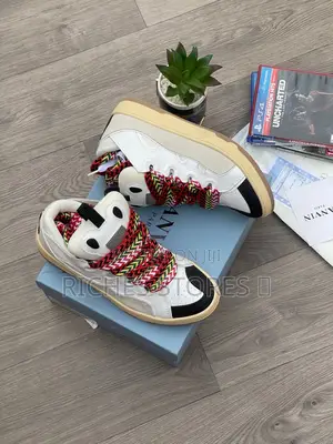 Original Lanvin Paris “Grey” Luxury Sneakers