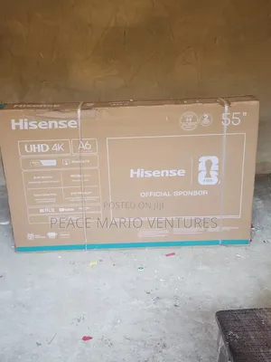 Quality Hisense 55" Smart Television With 2years Warranty