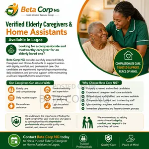 Hire Compassionate Elderly Caregivers in Ajah Lekki